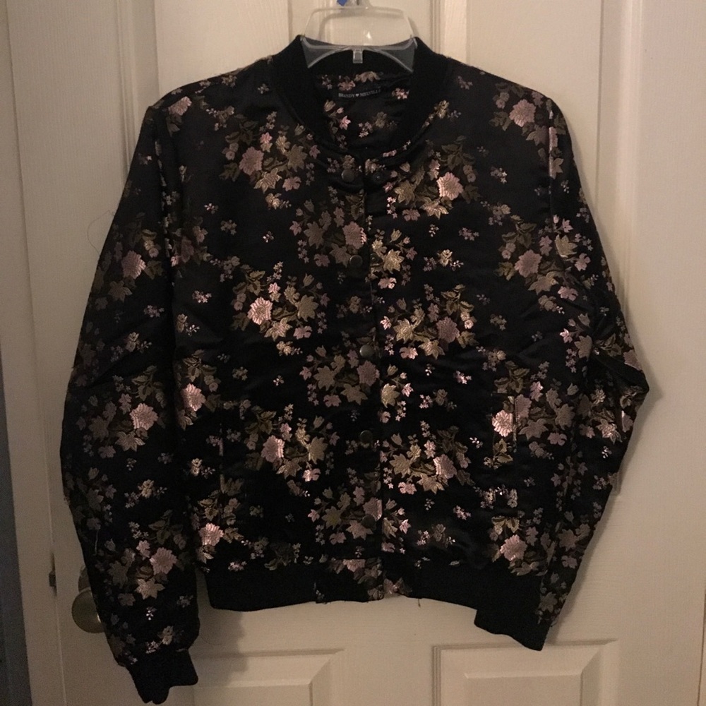 Gently worn Brandy Melville bomber jacket